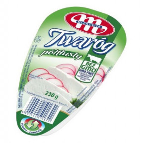 Сир польський "Mlekovita" 15% жирності, 230г Сир польський "Mlekovita" 15% жирності, 230г
