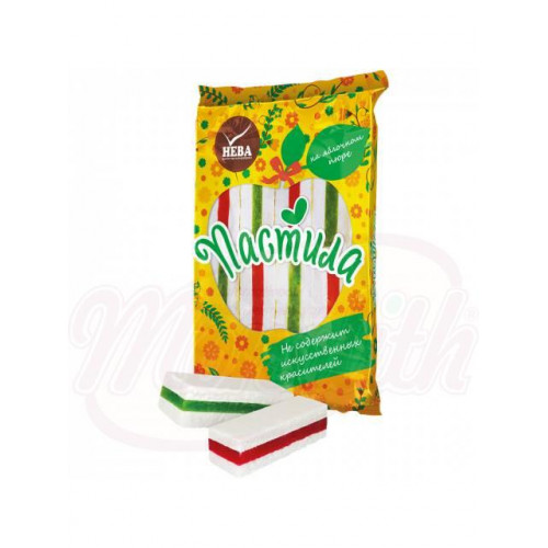 Vanilla-flavored two-layer marshmallow with marmalade, 240g Vanilla-flavored two-layer marshmallow with marmalade, 240g