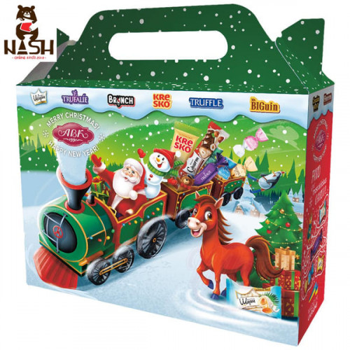Ukrainian New Year's gift AVK "Train", 750g