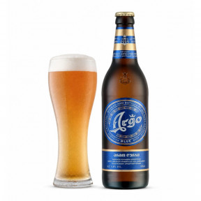 Georgisch lager bier Argo, 4,8% alcohol, 0,5 l