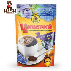 Instant chicory Avatiko with blueberries, 100g