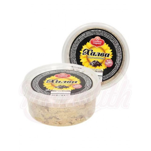 Halva from sunflower seeds with vanilla flavor, 400g Halva from sunflower seeds with vanilla flavor, 400g