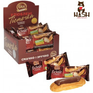 Тістечне БКК з кремом "Еклер класичний" заморожене, 60г