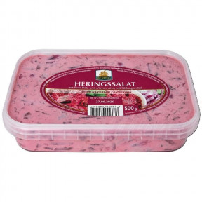 Bering sweet beetroot salad with herring and mayonnaise, 500g