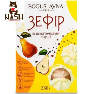 Oekraïense marshmallow Boguslavna met stukjes peer, 230 g