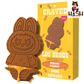 Los Bubos chocoladesnack met delicate pindavulling, 100 g