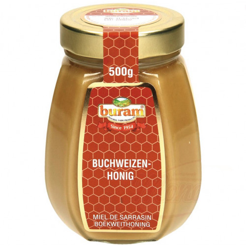 Мёд гречишный Buram, 500г