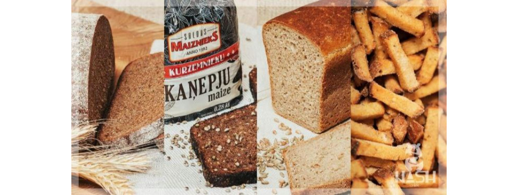 Вибір житнього хліба та сухариків від Cannelle