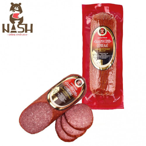 Cervelat, semi-smoked sausage RGK "Tallinn", 450g