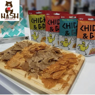 Chick & Go gedroogde kipfilet met mosterd- en honingsmaak, 30 g