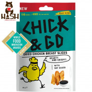 Сушеное куриное филе Chick & Go с cоевым соусом, 30г