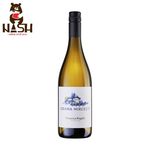 Moldavische droge witte wijn Crama Mircesti Feteasca Regala