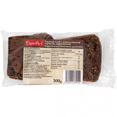 Domart roggebrood, 300g