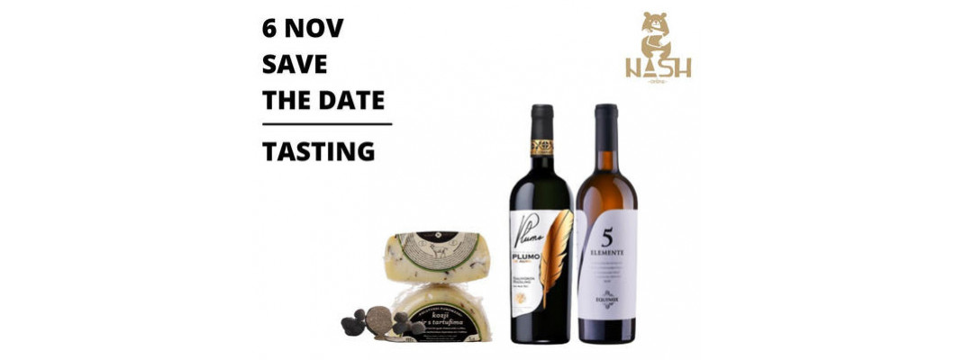 Double tasting - wines and truffles!
