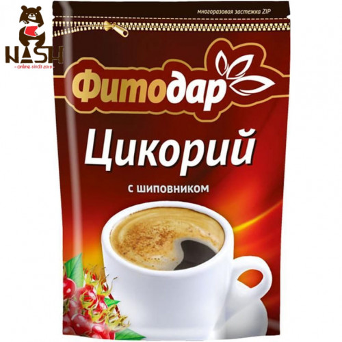 Растворимый цикорий Фитодар с шиповником, 100г