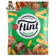 Сухарики Флінт пшенично-житні зі смаком «Шашлик», 70г