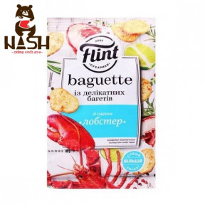 Сухарики Флинт пшеничные со вкусом « Лобстер», 60г