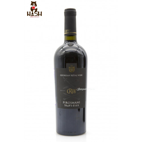 Georgian red semi-dry wine Georgian Royal Wine Pirosmani