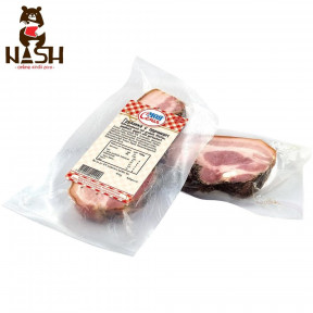 В'ялена копчена грудинка Моя сім'я з перцем, близько 350г