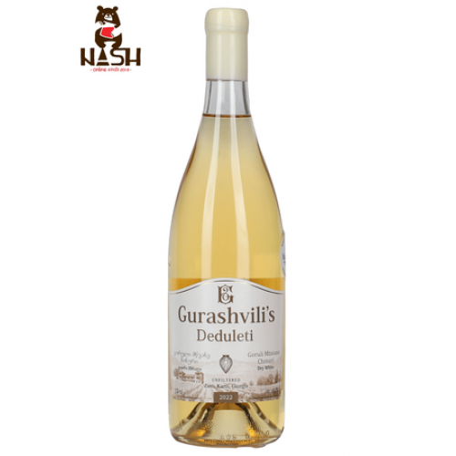 Georgian orange dry wine Gurashvili Goruli Mtsvane
