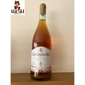 Грузинское белое сухое квеври вино Гурашвили Тибаани