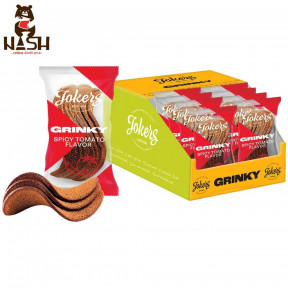 Сухарики/грінки житньо-пшеничні Snack Family "Jokers" зі смаком помідорів, 75г