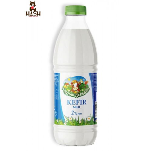 Kefir Rodnaya derevnya 2% fat, 1l 