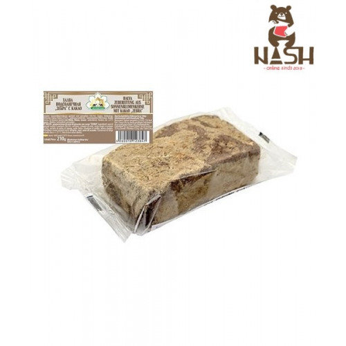 Ukrainian sunflower halva Vostochny Bazar with cocoa, 210g