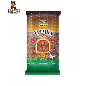 Oekraïense boekweitgrutten "Khatinka" snelbrouwen, 750 gr.