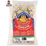 Frozen khinkali Katyusha with pork and beef, 900g