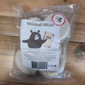 Diepvries khinkali NASH, 5 stuks, ongeveer 600 g