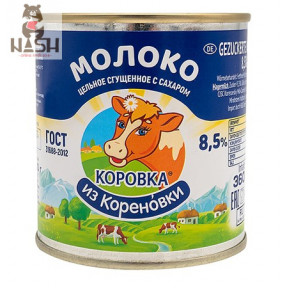 Korovka iz Korenovki whole milk condensed with sugar, 360g Korovka iz Korenovki whole milk condensed with sugar, 360g