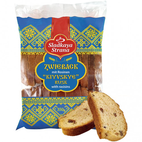 Rusks Sweet Country "Kyiv", 350g