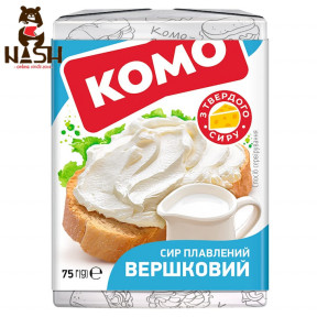 Oekraïense smeltkaas Komo "Romig" 35% vet, 75 g