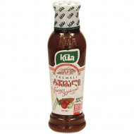 Oekraïense rode kerspruimen Tkemali-saus Kula klassieke, 365g