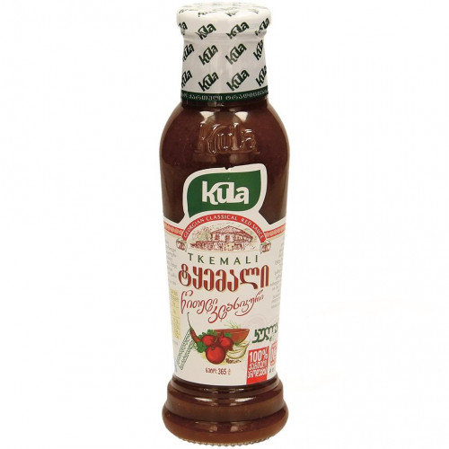 Соус ткемали Кула из красной алычи классический, 365г