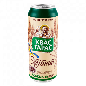 Ukrainian kvass Carlsberg "Taras bread", 0.5l