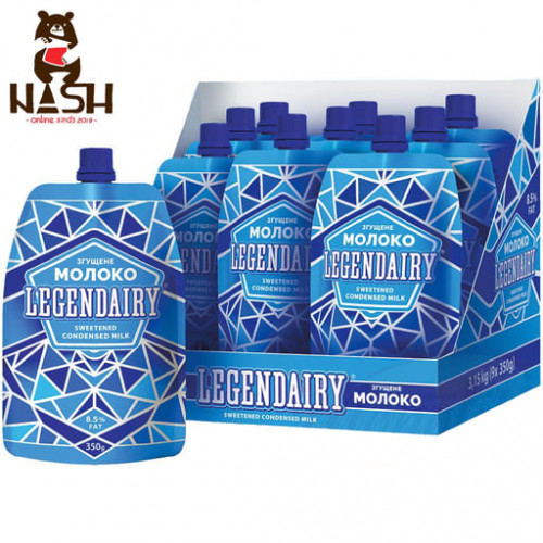 Gecondenseerde melk Legendairy met suiker, 350 g