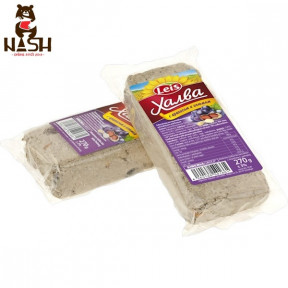 Халва Leis соняшникова з арахісом та родзинками, 270г