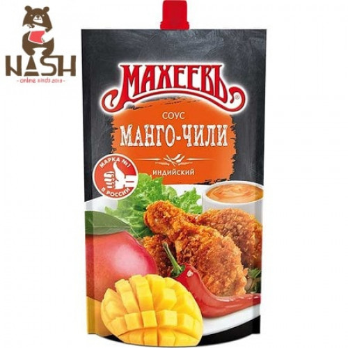 Saus Maheev "Mango-chili Indiaas", 230g