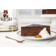 Honey cake Marlenka "Viennese" with apricot cream in cocoa glaze, 800g