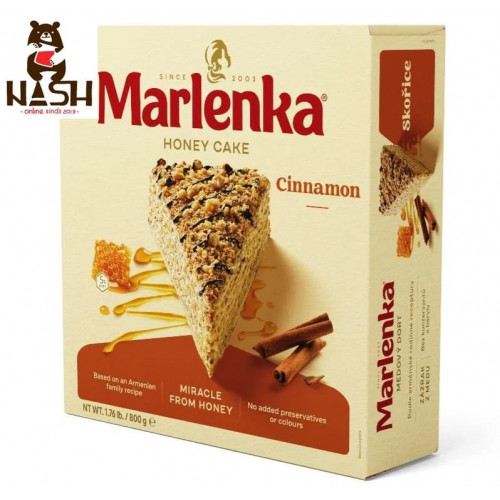 Honey cake Marlenka with cinnamon, 800g