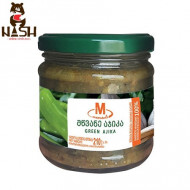 Georgische adjika Marneuli groen, 210g
