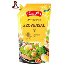 Майонез Щедро столовий "Провансаль" 67%, 327мл