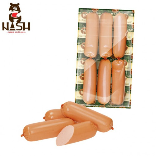 Копченые сардельки Mercur из мяса птицы, 400г