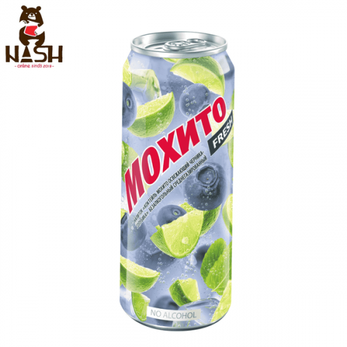 Limonade Ochakovo "Mojito bosbessen", 0,45l