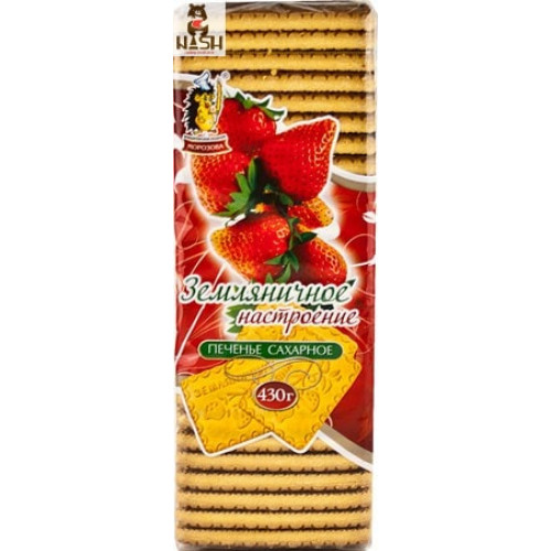 Cookies Confectionery Morozova "Strawberry mood", 430g