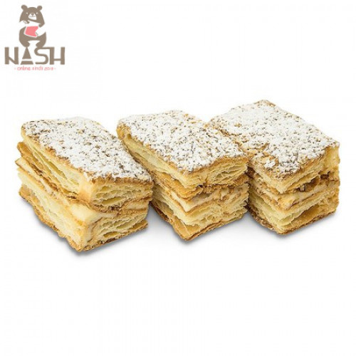 Dobryninsky layer cakes "Napoleon" with custard, frozen, 270g