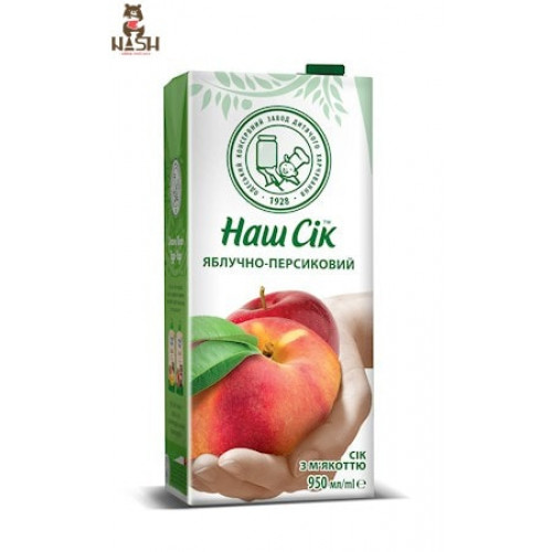 Nectar Nash Sik "Apple-Peach", 0.95 l