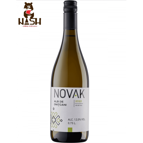 Moldovan dry white wine Novak "White from Onichan"